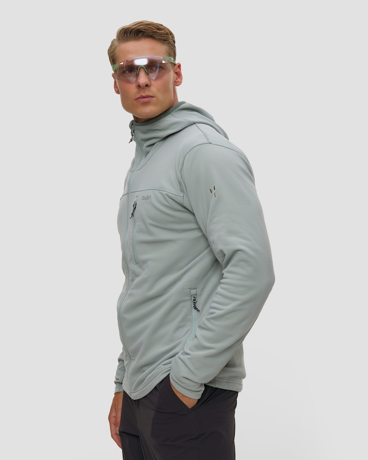 Haglofs Rosson Mid Hood Midlayer Herren-Sweatshirt in Grün