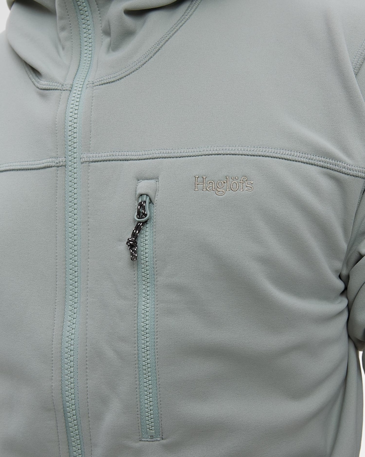 Haglofs Rosson Mid Hood Midlayer Herren-Sweatshirt in Grün