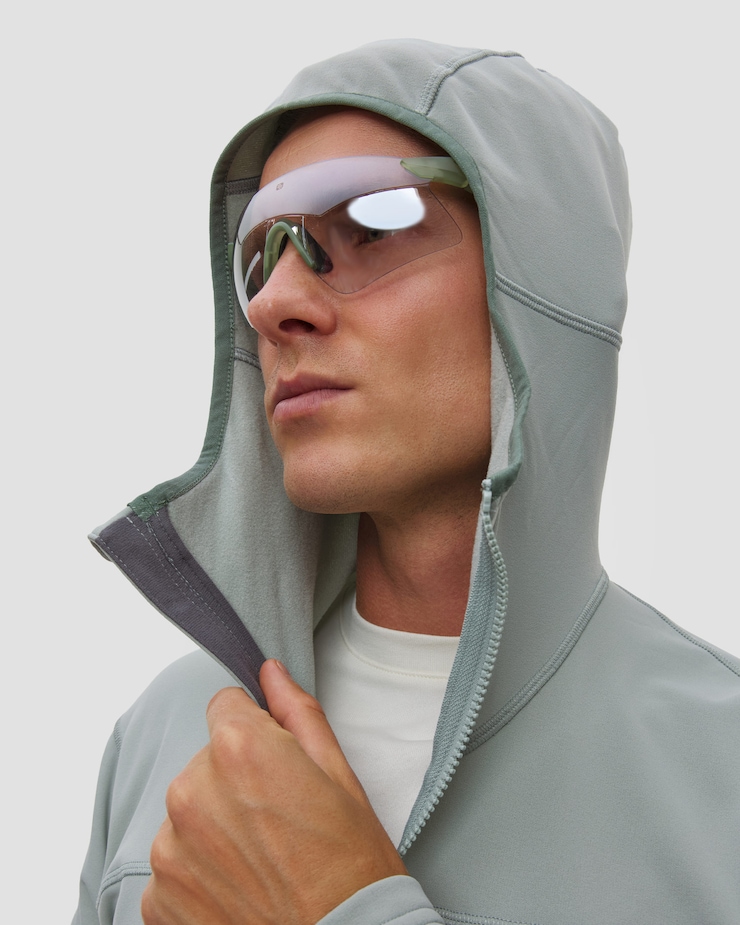 Haglofs Rosson Mid Hood Midlayer Herren-Sweatshirt in Grün