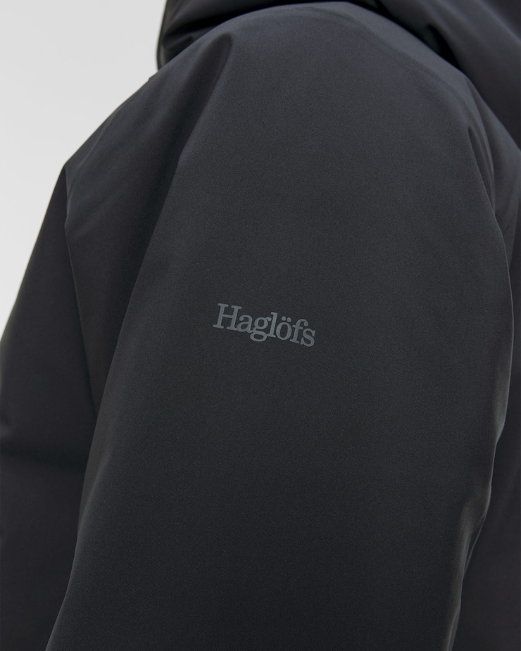 Parka zimowa damska Haglofs Yra Mimic Proof Parka czarna