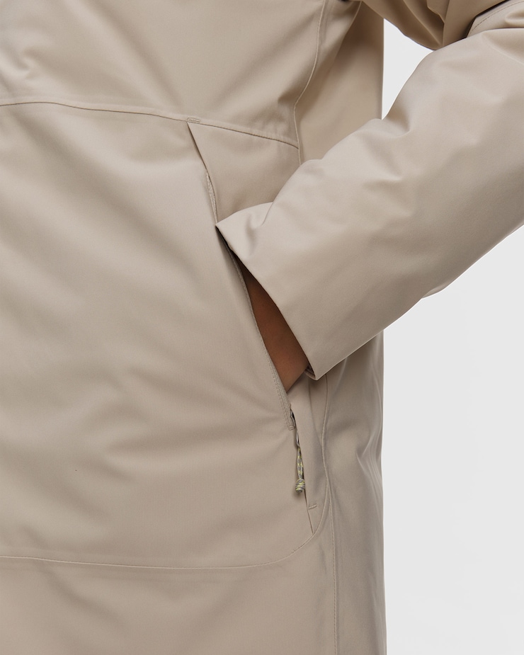 Parka de iarnă pentru femei Haglofs Yra Mimic Proof Parka bej