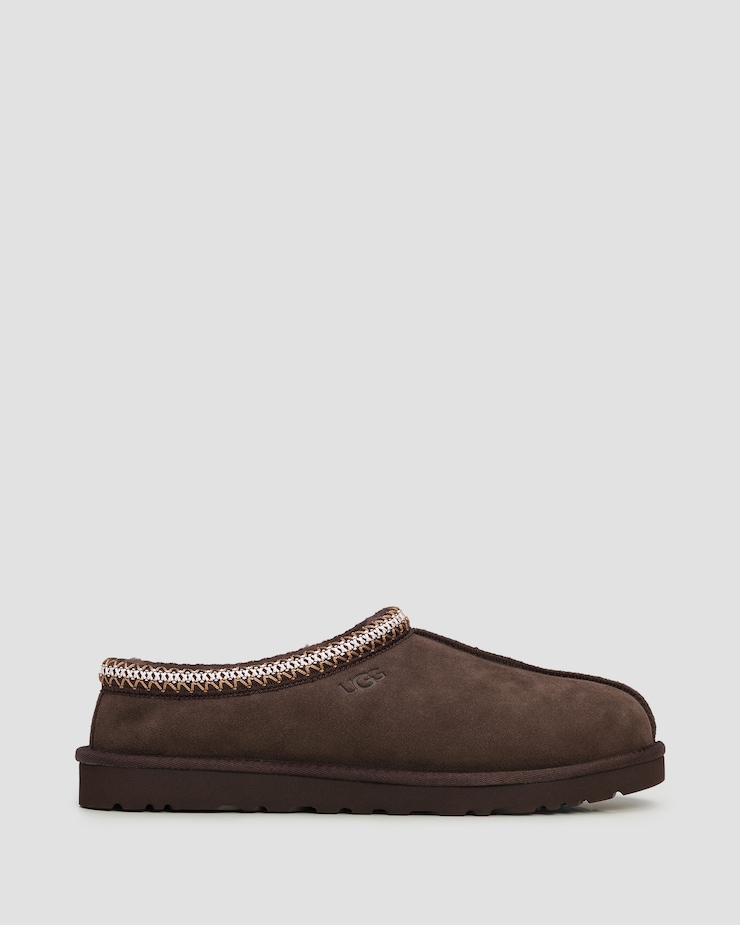 Zateplené hnědé pánské přezůvky UGG Tasman II