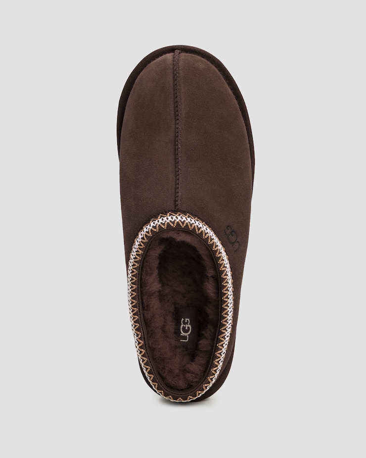 Zateplené hnědé pánské přezůvky UGG Tasman II