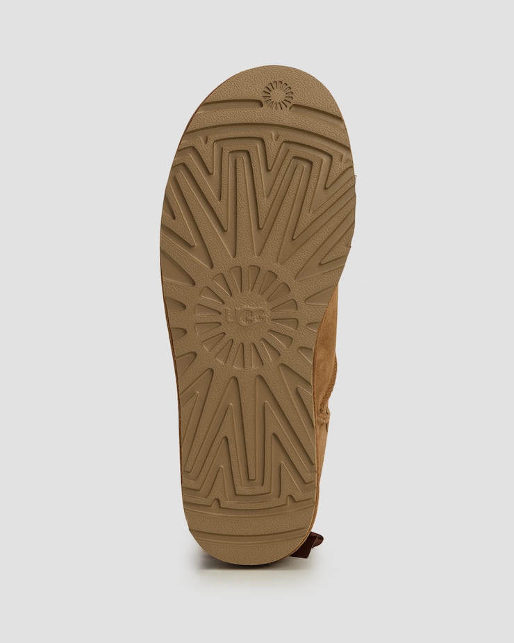 Buty damskie UGG Ultra Mini Bailey Bow brązowe