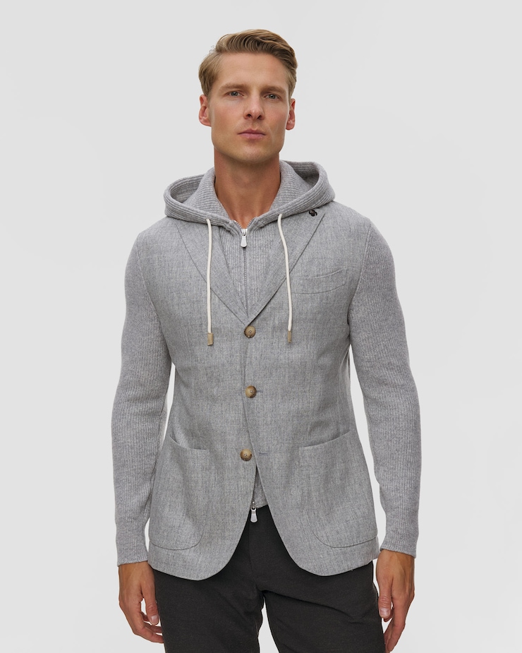 Gran Sasso Herren-Stricksakko