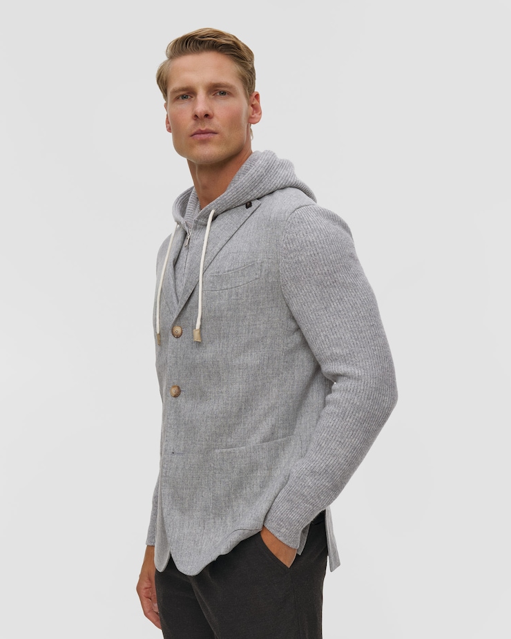 Gran Sasso Herren-Stricksakko