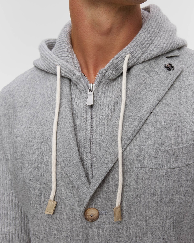 Gran Sasso Herren-Stricksakko