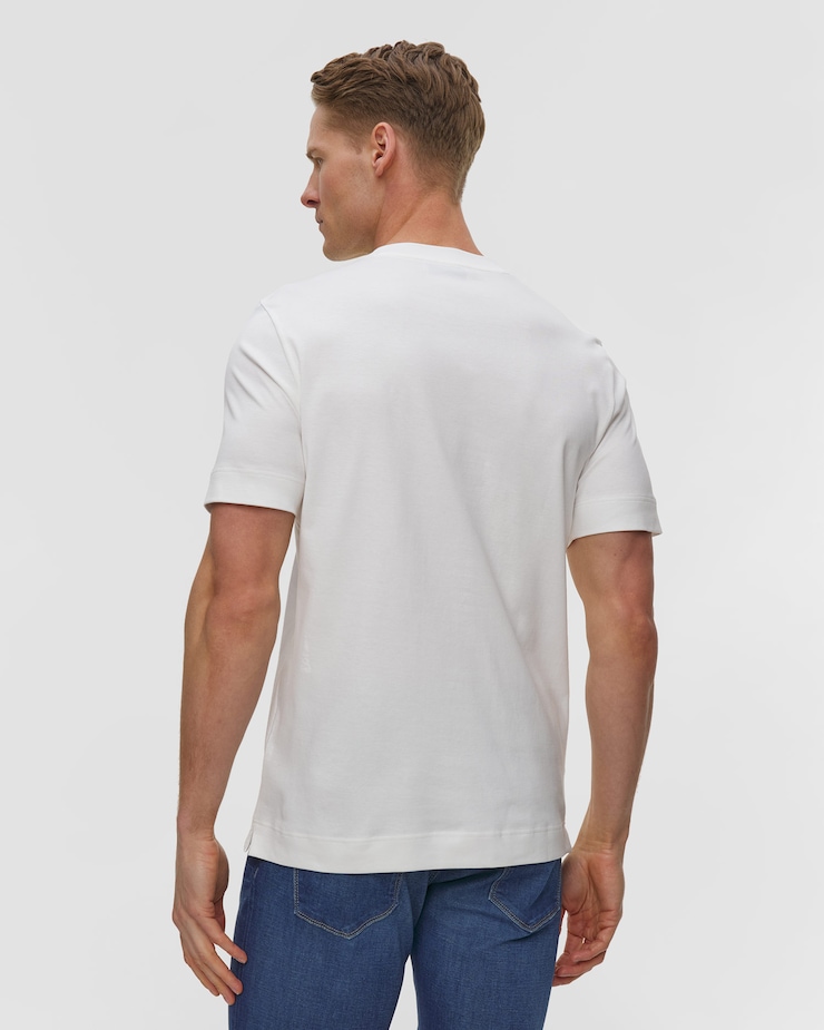 T-shirt bianca da uomo Gran Sasso