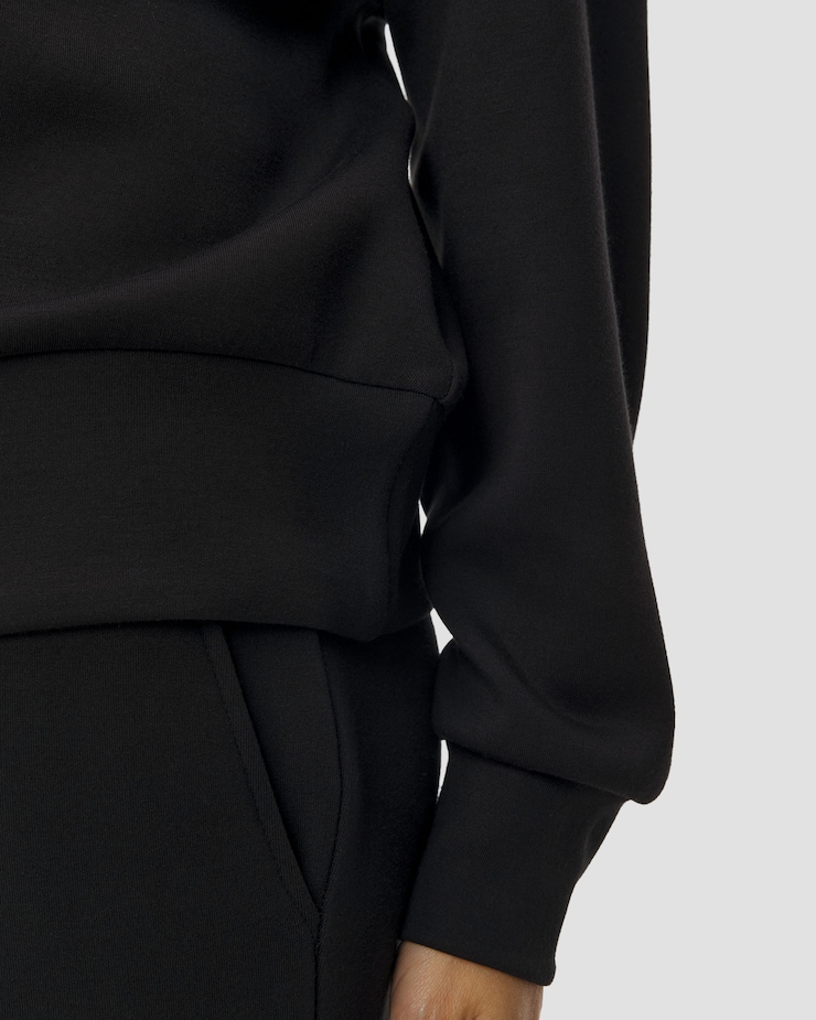 Dámská černá mikina Varley Hawley Half Zip Sweat