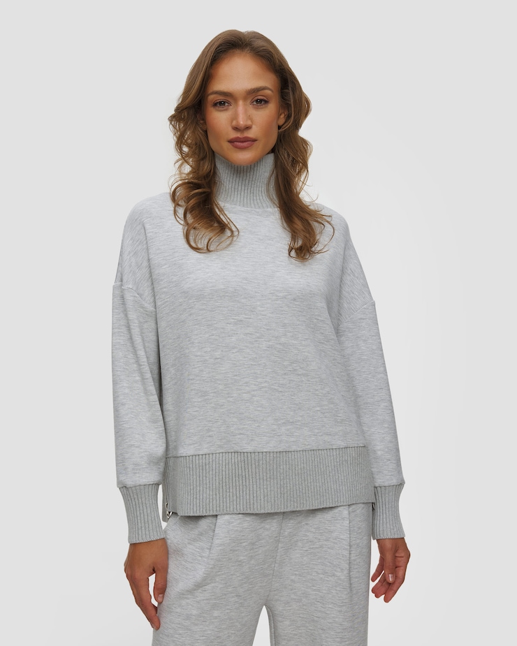 Dámská mikina se stojáčkem Varley Barker High Neck Sweat