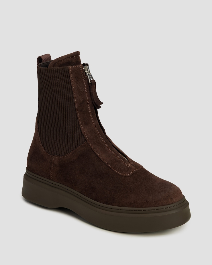 Dámské boty Varley Corian Zip Front Ankle Boot