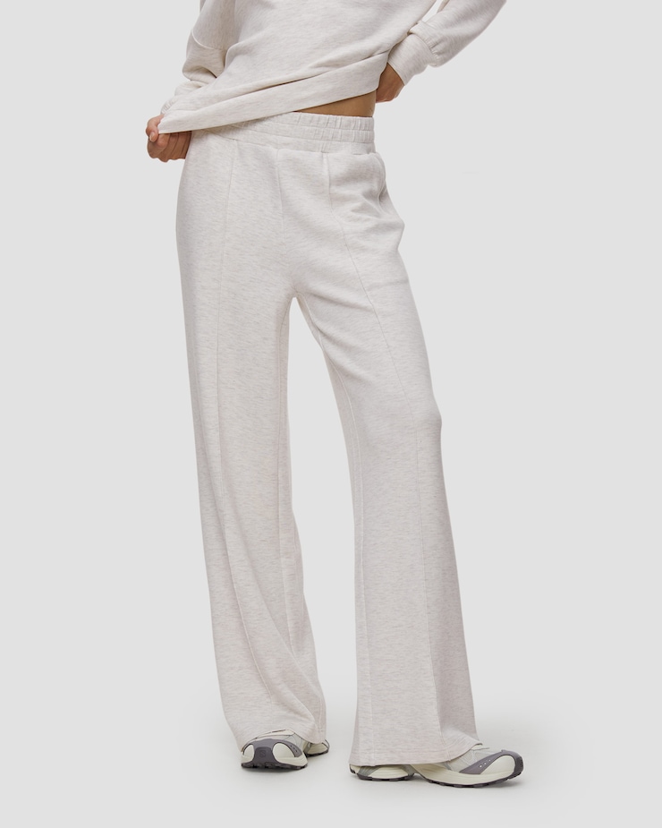 Pantaloni de trening pentru femei Varley The Wide Leg Pant 30, Culoare/Model: Szary