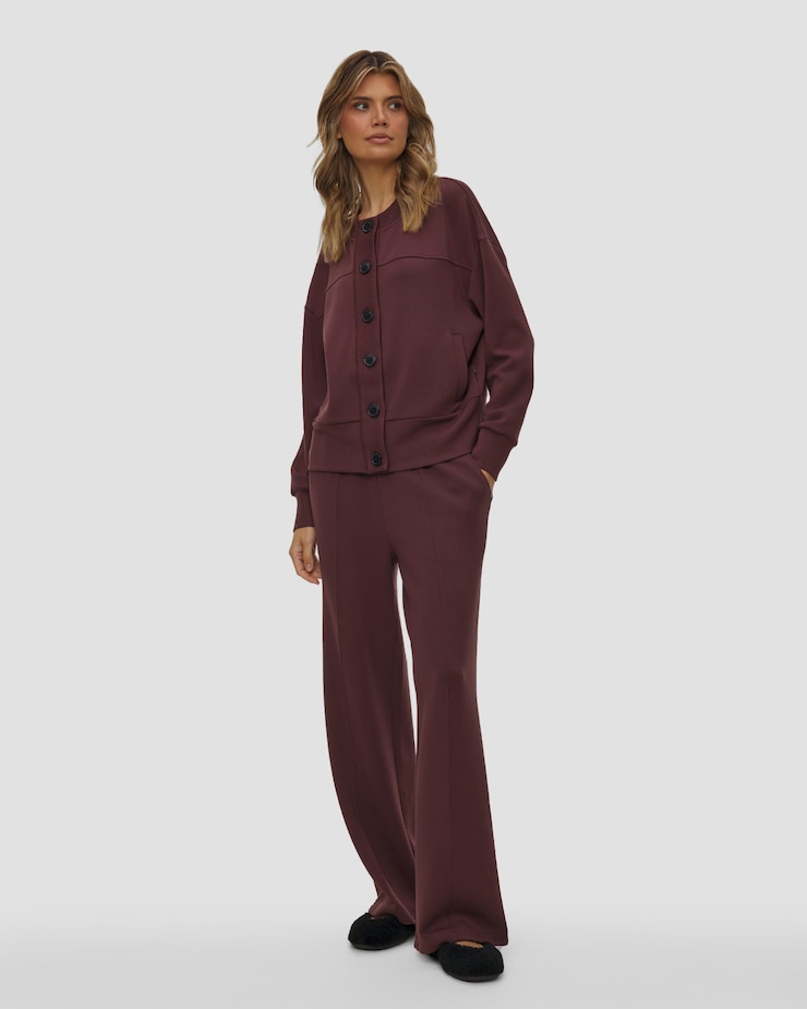 Bluza damska Varley Olwen Button Front Sweat