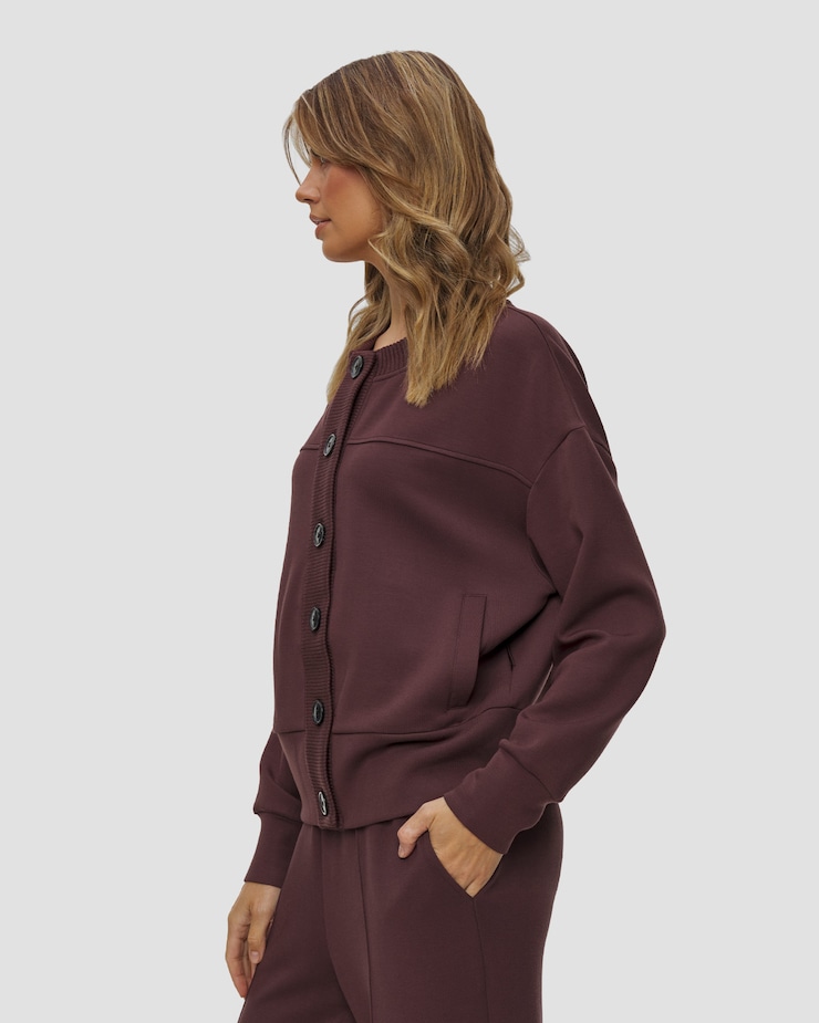 Bluza damska Varley Olwen Button Front Sweat