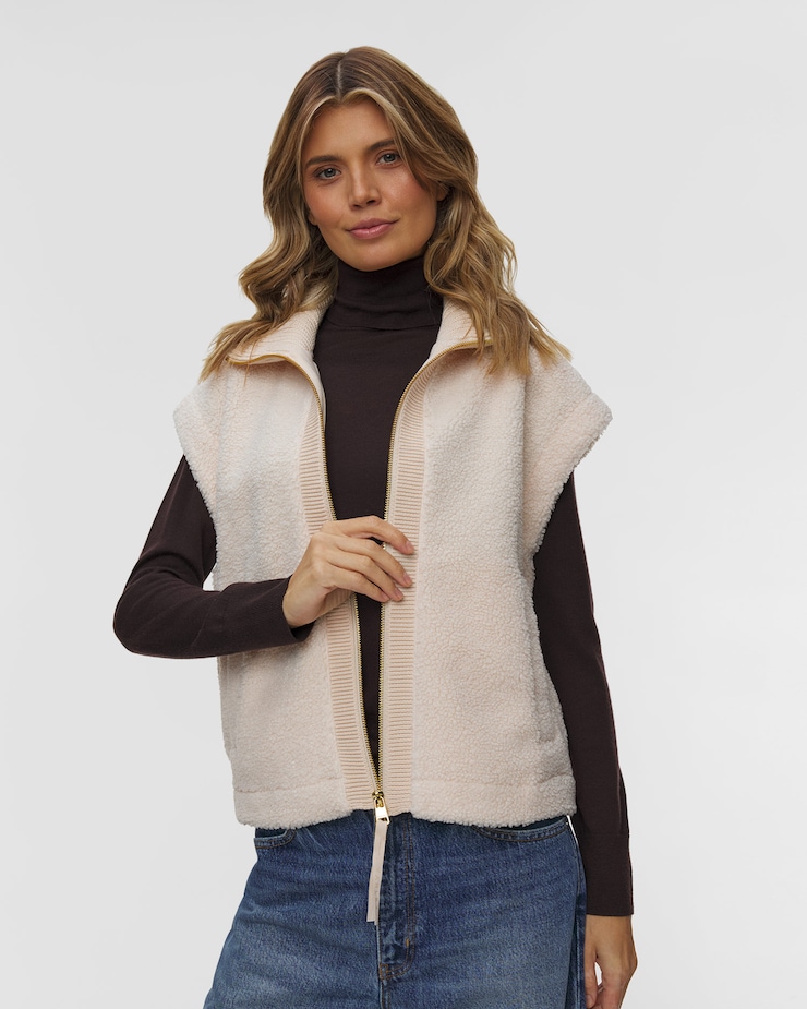 Kamizelka damska Varley Dominic Sherpa Gilet
