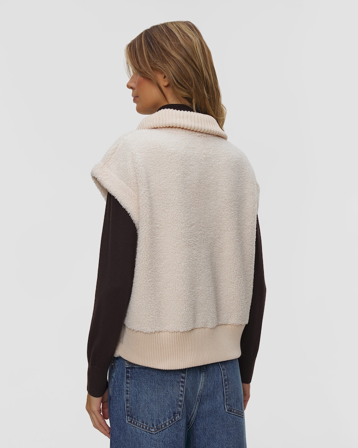 Kamizelka damska Varley Dominic Sherpa Gilet