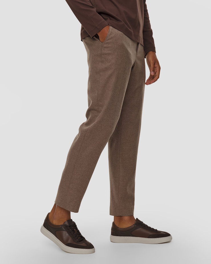 Pantaloni con lana e viscosa da uomo BOSS