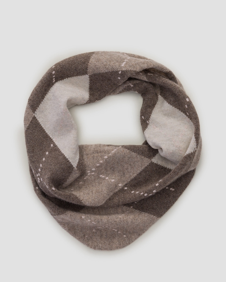 Bandana in cashmere unisex Johnstons of Elgin