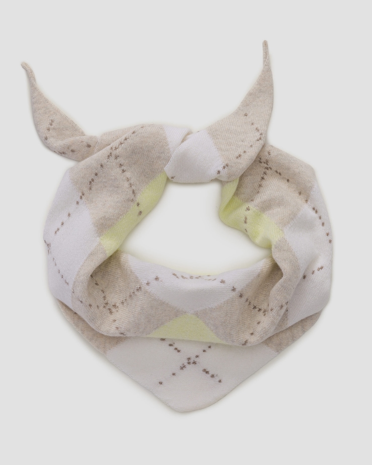Bandana in cashmere unisex Johnstons of Elgin
