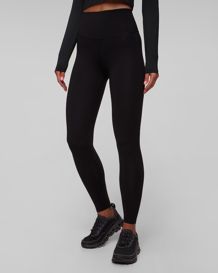 Czarne spodnie treningowe damskie Rapha Active