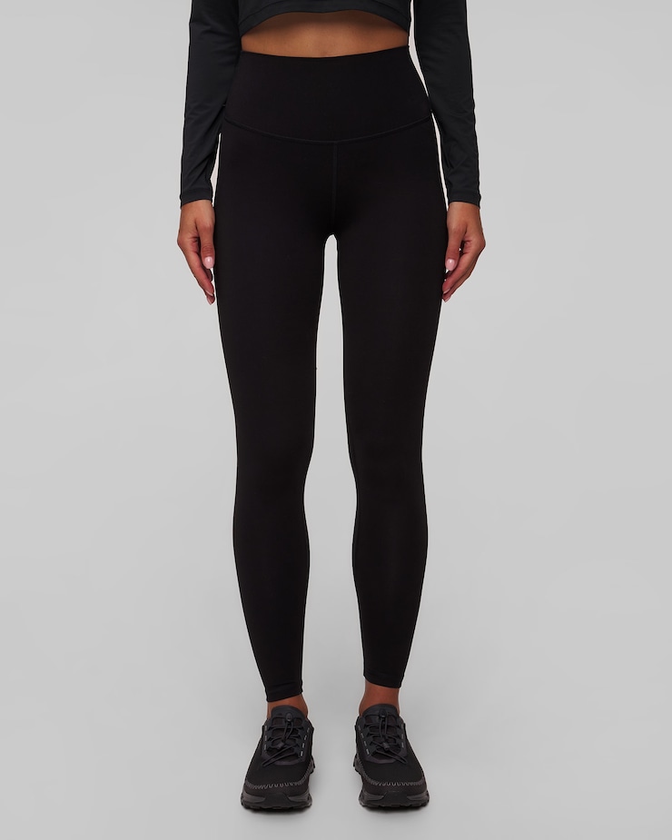 Czarne spodnie treningowe damskie Rapha Active
