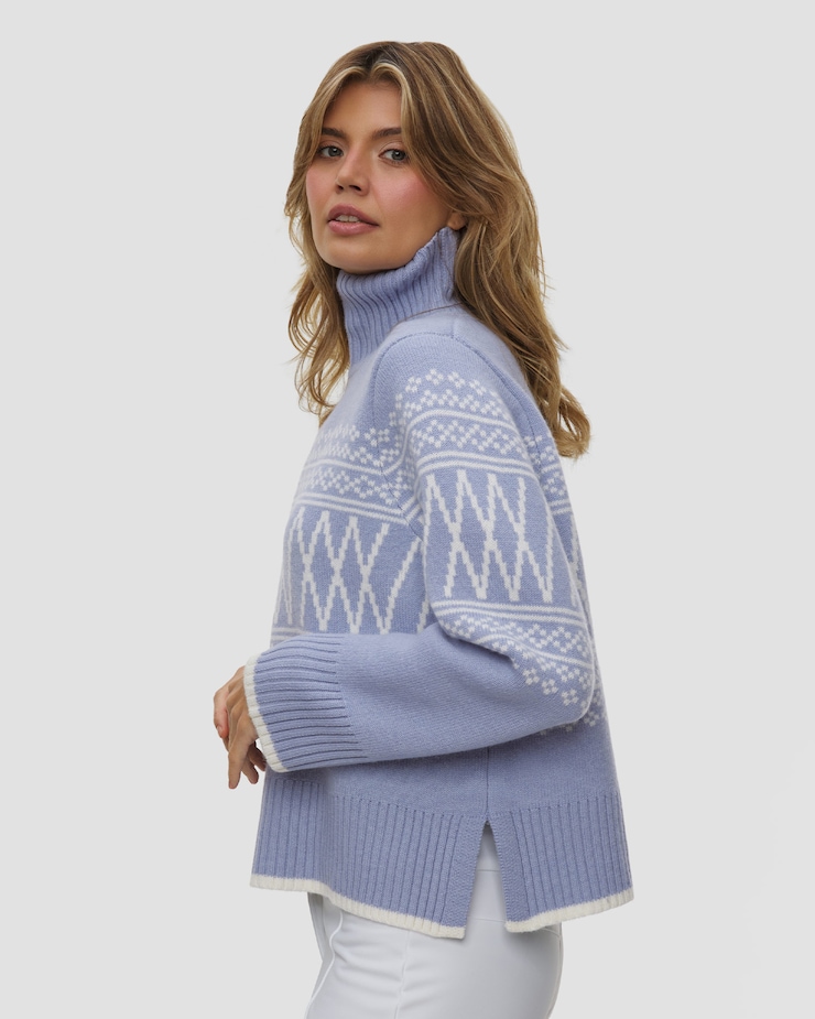 We Norwegians Setesdal Pullover Women Rollkragenpullover für Damen
