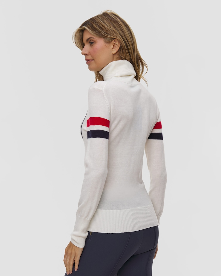  We Norwegians Bibi Fitted Sweater Women Damen-Rollkragenpullover aus Wolle