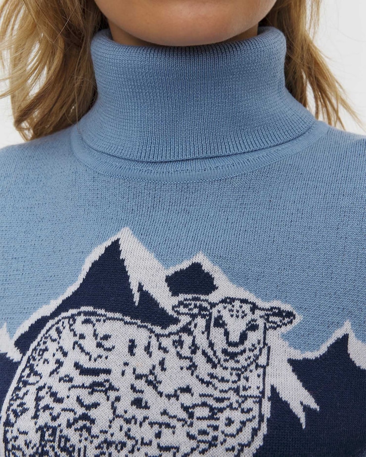 Dámsky vlnený rolák We Norwegians Emu X Wn Ski Sweater Women