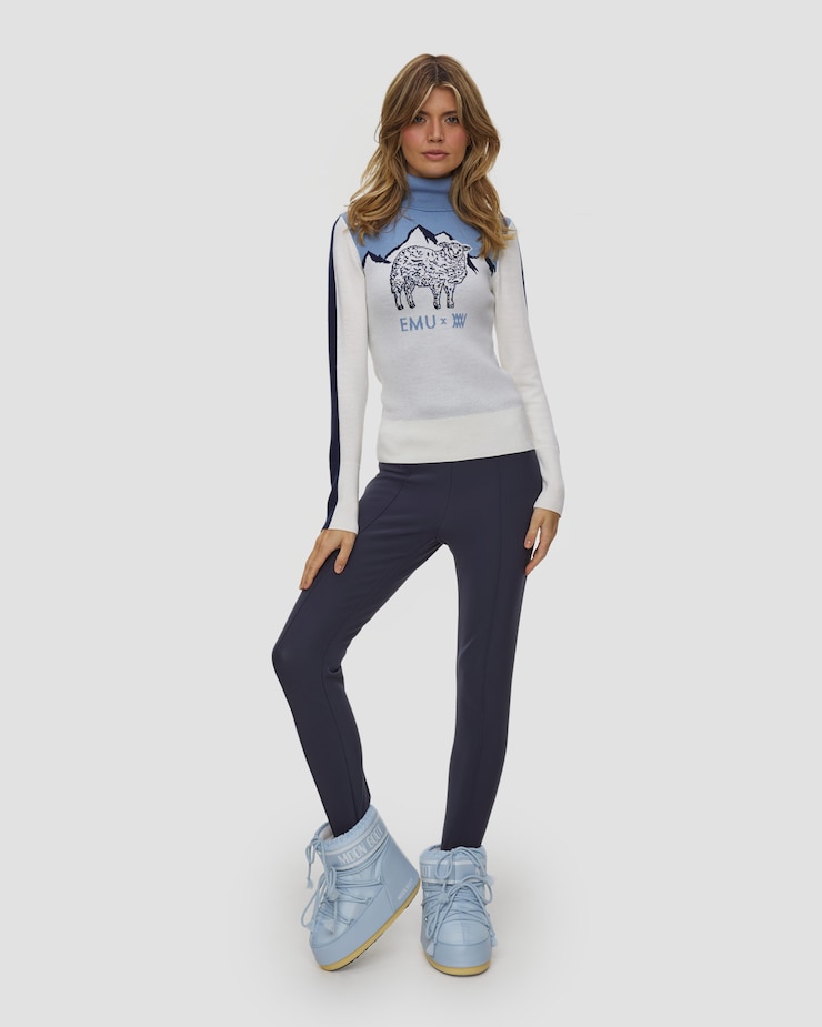 Wełniany golf damski We Norwegians Emu X Wn Ski Sweater Women