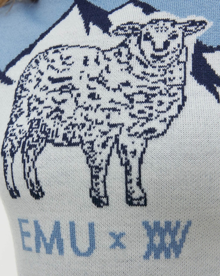 Wełniany golf damski We Norwegians Emu X Wn Ski Sweater Women