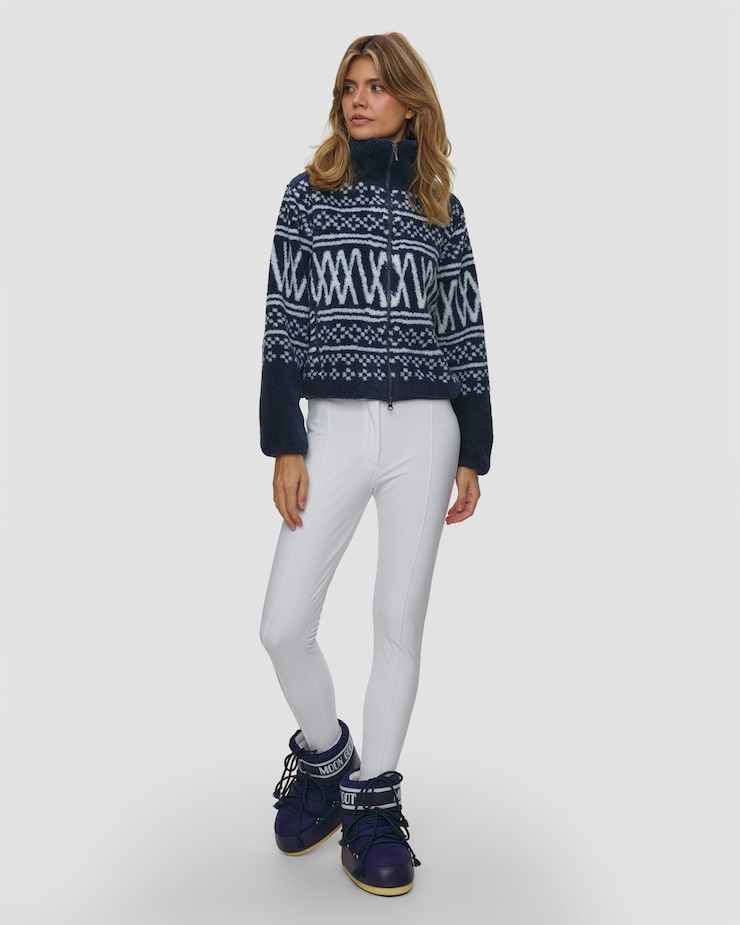 Wełniana kurtka damska We Norwegians Setesdal Pile Jacket Women