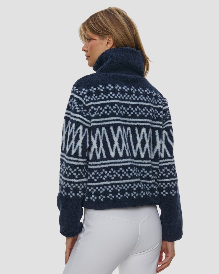 Wełniana kurtka damska We Norwegians Setesdal Pile Jacket Women