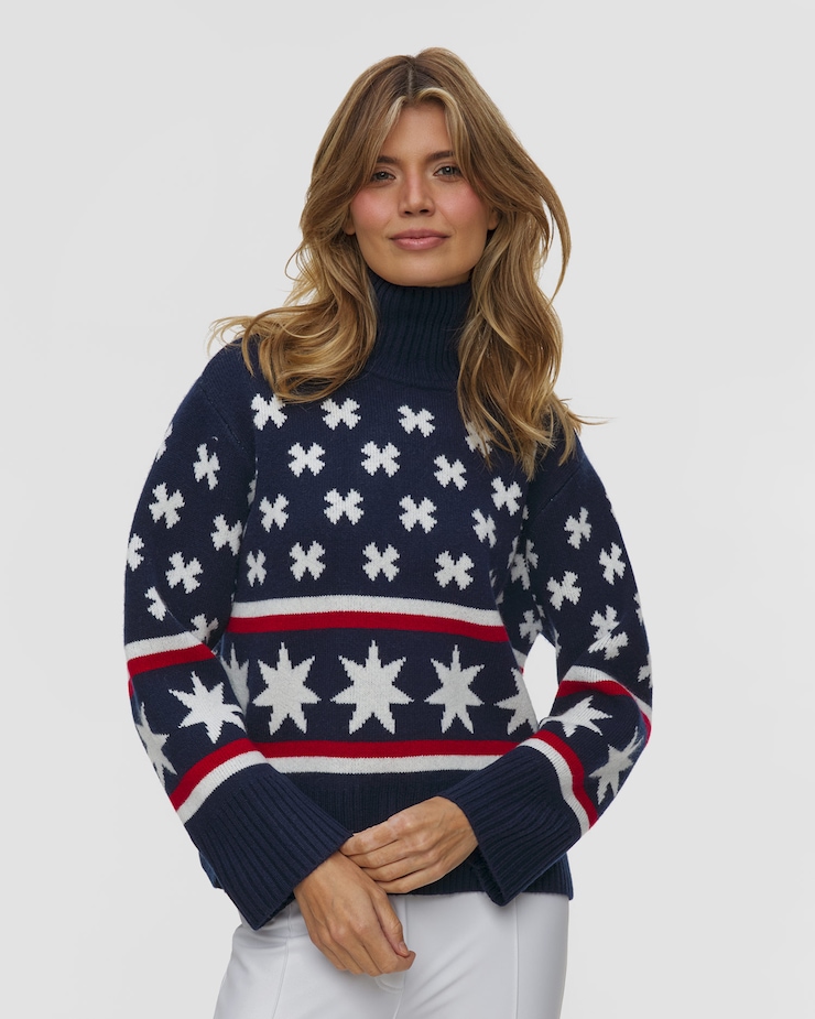 We Norwegians Emu X Wn Sweater Women Damen-Rollkragenpullover aus Wolle