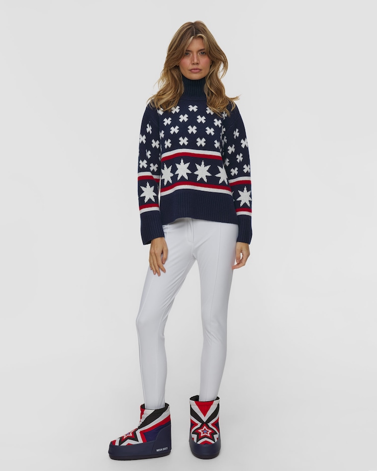 We Norwegians Emu X Wn Sweater Women Damen-Rollkragenpullover aus Wolle