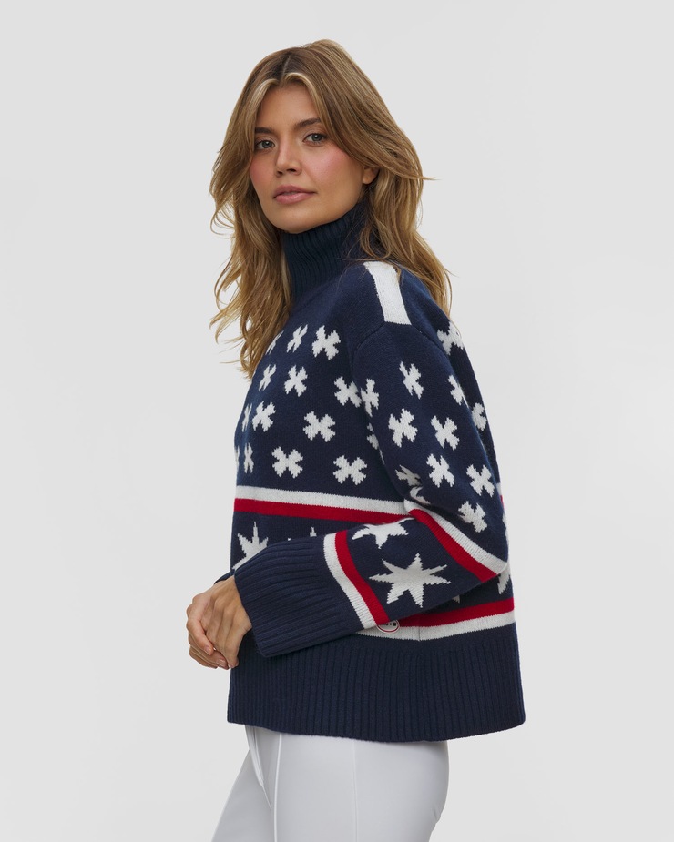 Wełniany golf damski We Norwegians Emu X Wn Sweater Women