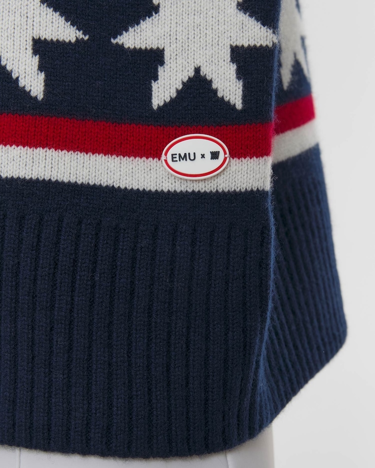 We Norwegians Emu X Wn Sweater Women Damen-Rollkragenpullover aus Wolle