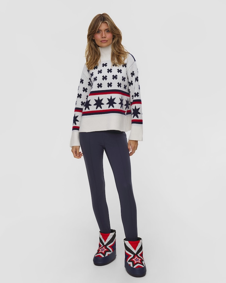 We Norwegians Emu X Wn Sweater Women Damen-Rollkragenpullover aus Wolle