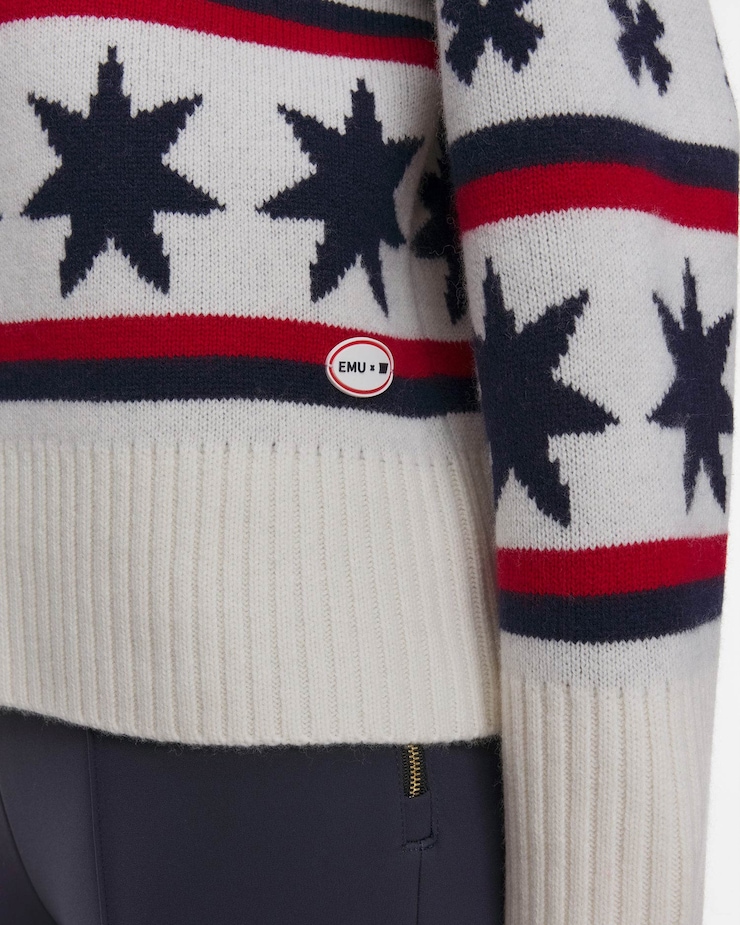 We Norwegians Emu X Wn Sweater Women Damen-Rollkragenpullover aus Wolle