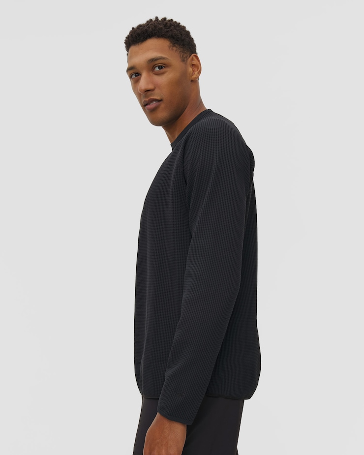 Longsleeve męski Goldwin WF Light L/S czarny