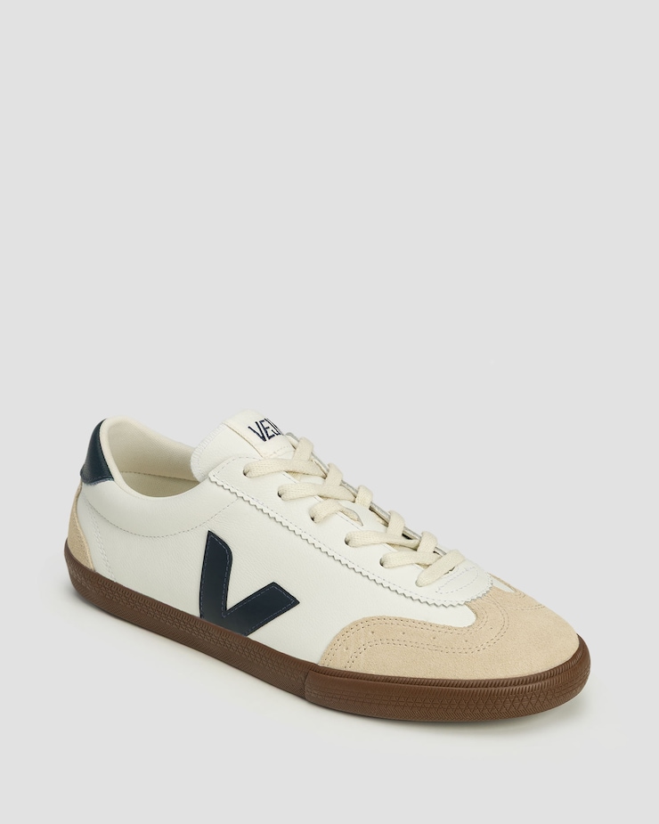 Scarpe da uomo Veja Volley O.T. Leath bianche