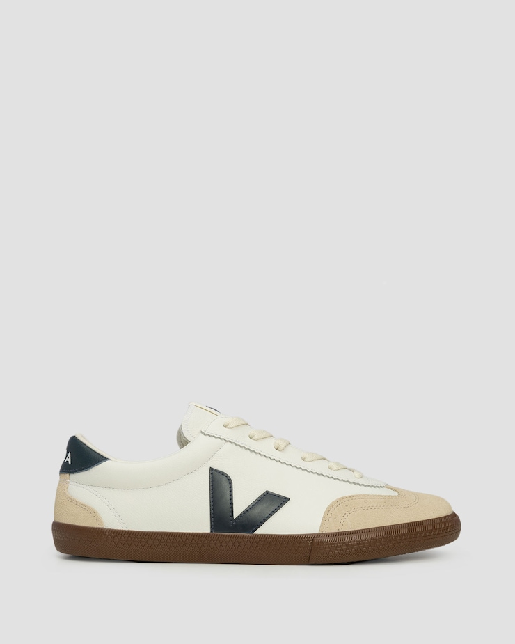 Scarpe da uomo Veja Volley O.T. Leath bianche
