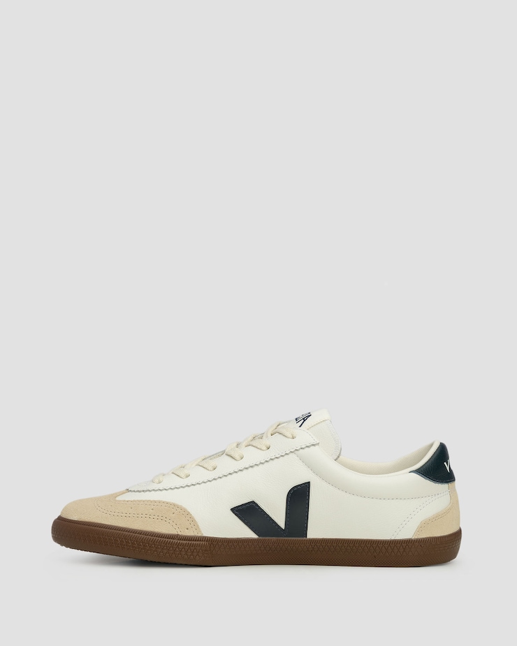 Scarpe da uomo Veja Volley O.T. Leath bianche