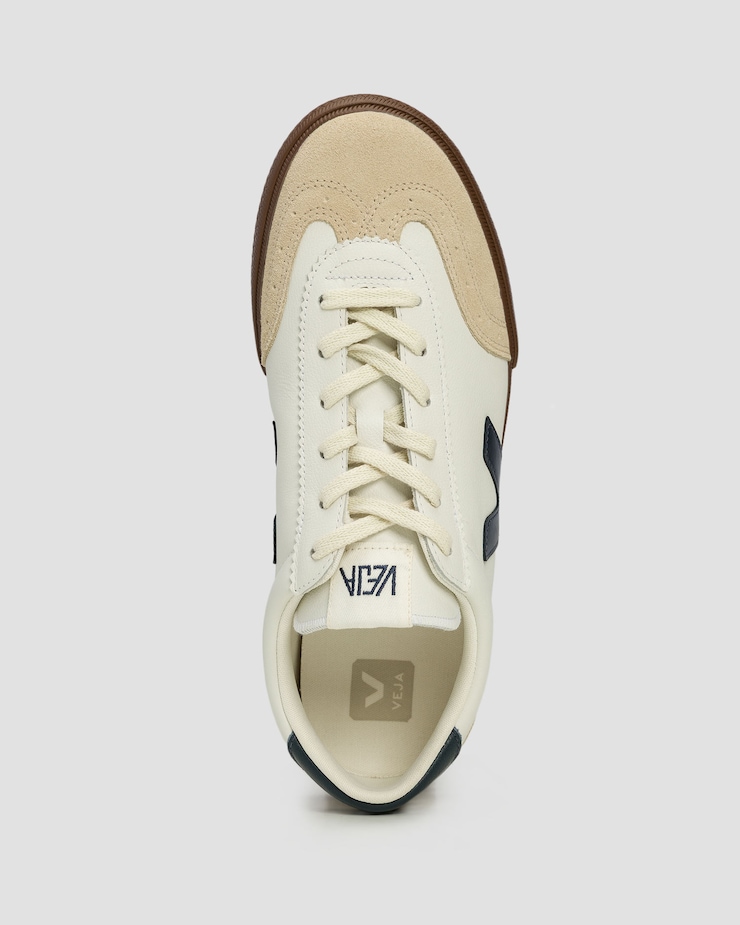 Scarpe da uomo Veja Volley O.T. Leath bianche