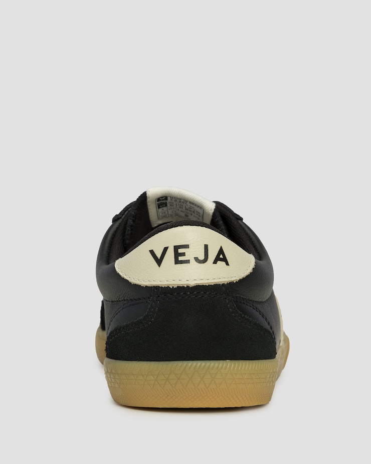 Scarpe da uomo Veja Volley O.T. Leather nere