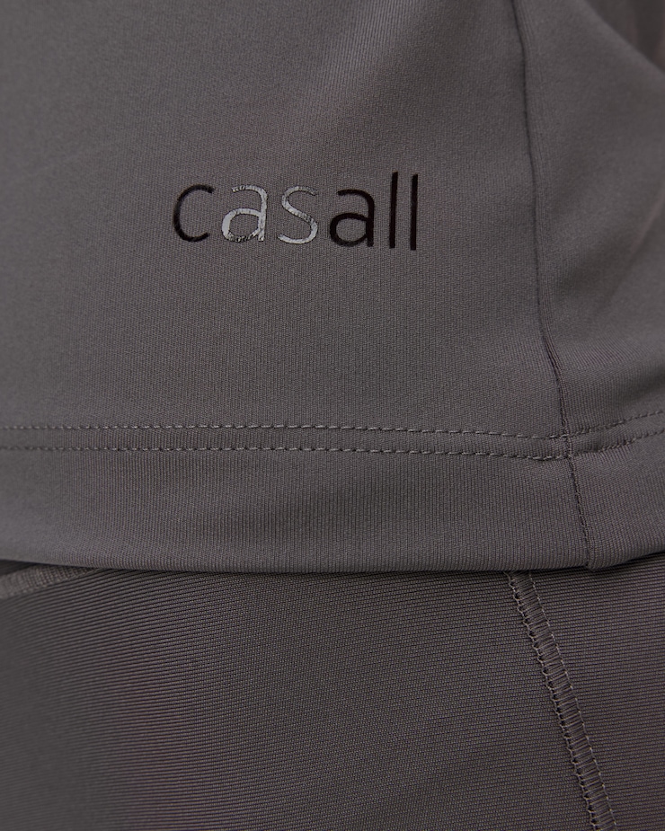 Casall Scoop Tank Damen-Sporttop in Grau