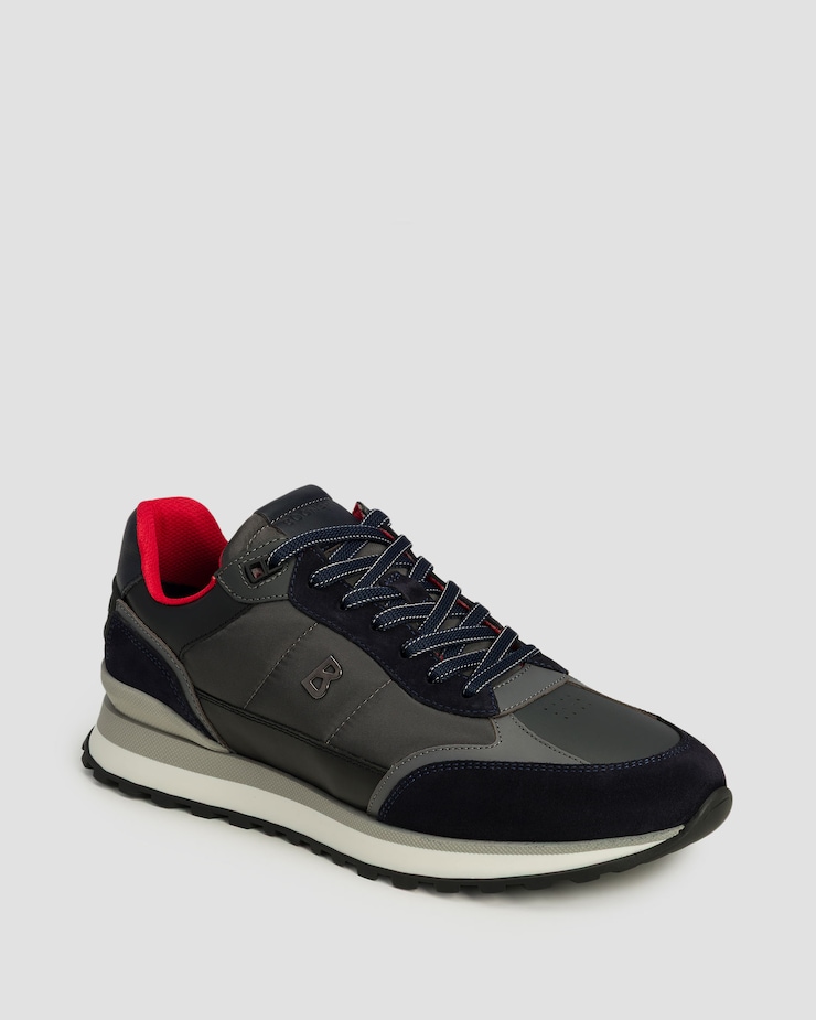 Sneakers da uomo BOGNER Newport 15 B, Colore/Disegno: Czerwony,Szary,Czarny