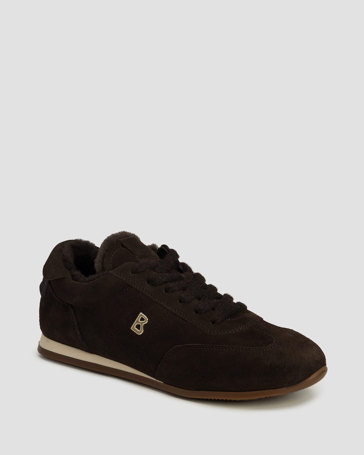 Ocieplane sneakersy damskie BOGNER Valencia 4, Kolor/Wzór: Brązowy