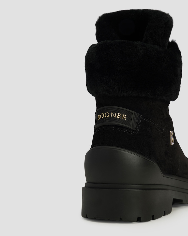 Women's winter boots with spikes BOGNER St.Moritz S 23 C