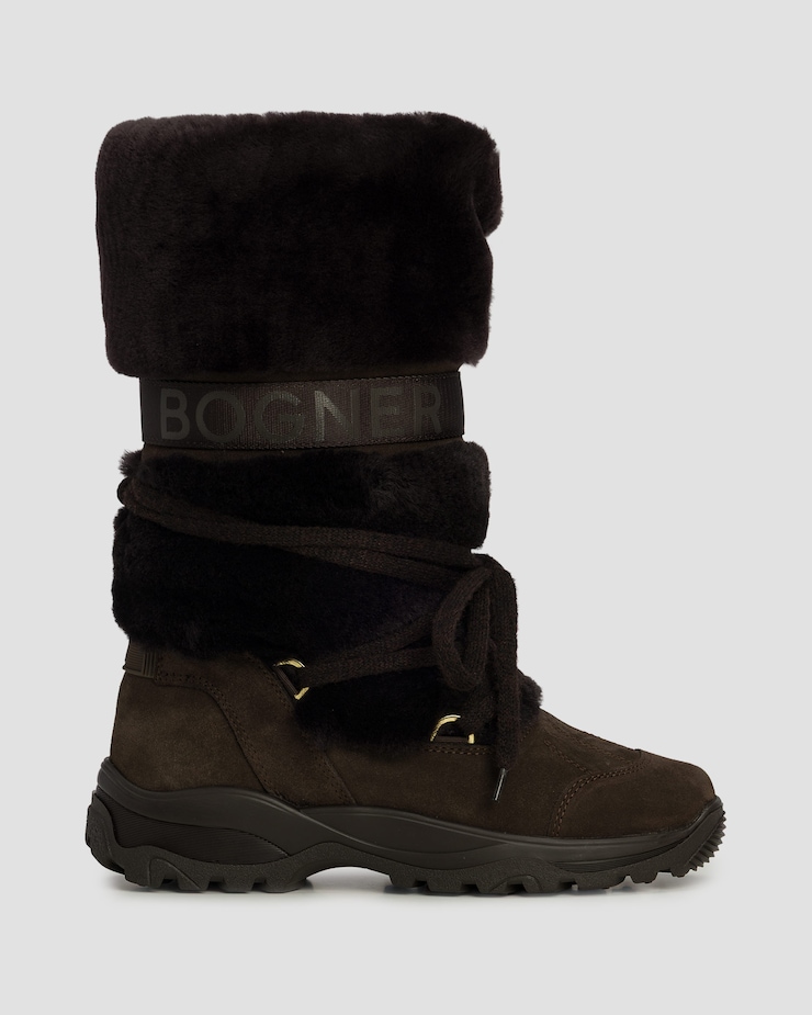 Bottes d'hiver à crampons pour femmes BOGNER Alta Badia S 8 B