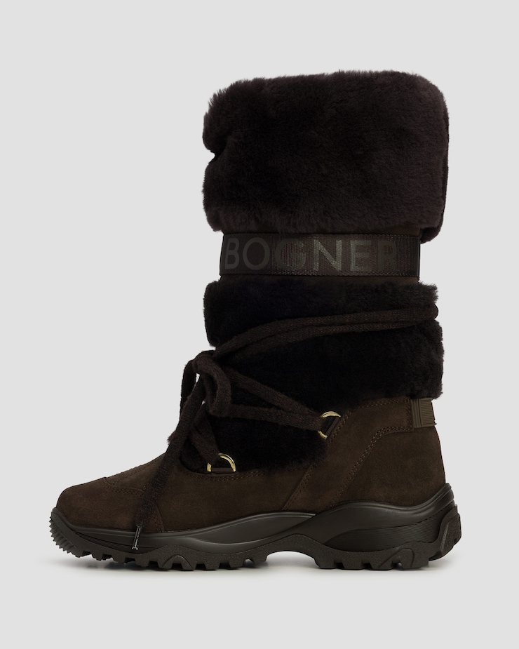 Bottes d'hiver à crampons pour femmes BOGNER Alta Badia S 8 B